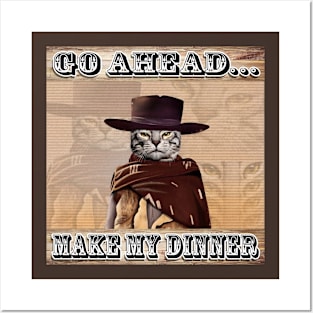 OG COWBOY - Cat Eastwood Posters and Art